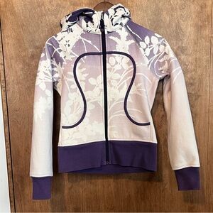 Lululemon Floral Purple Scuba 4